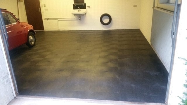 Garage pvc kliktegels