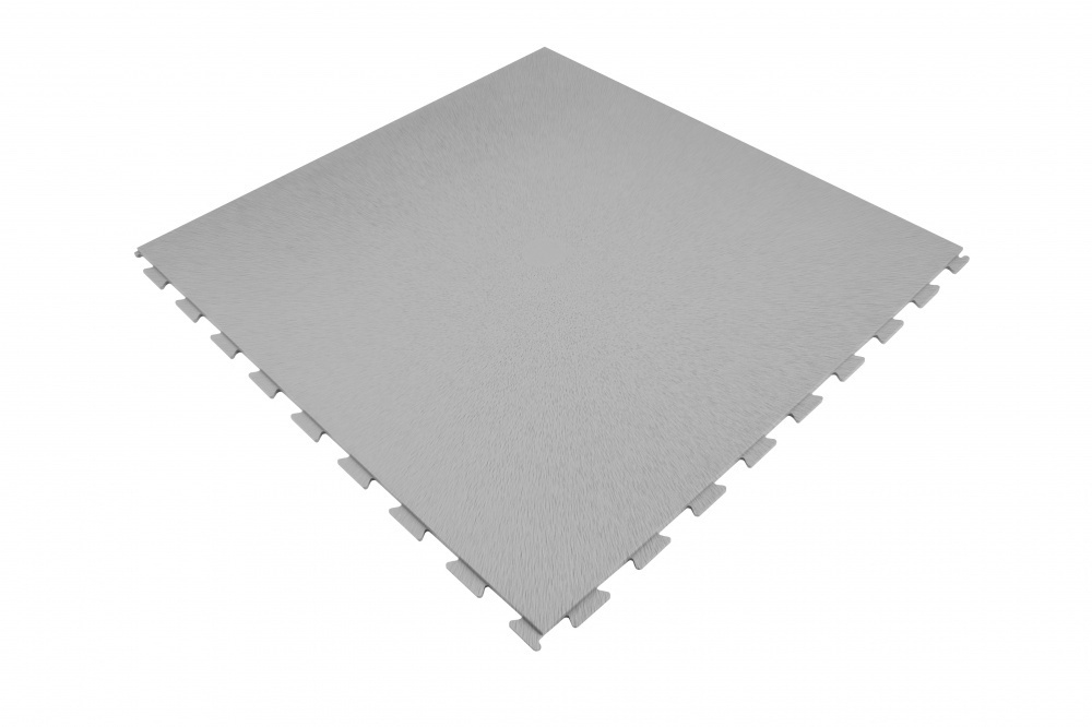PVC kliktegel grijs