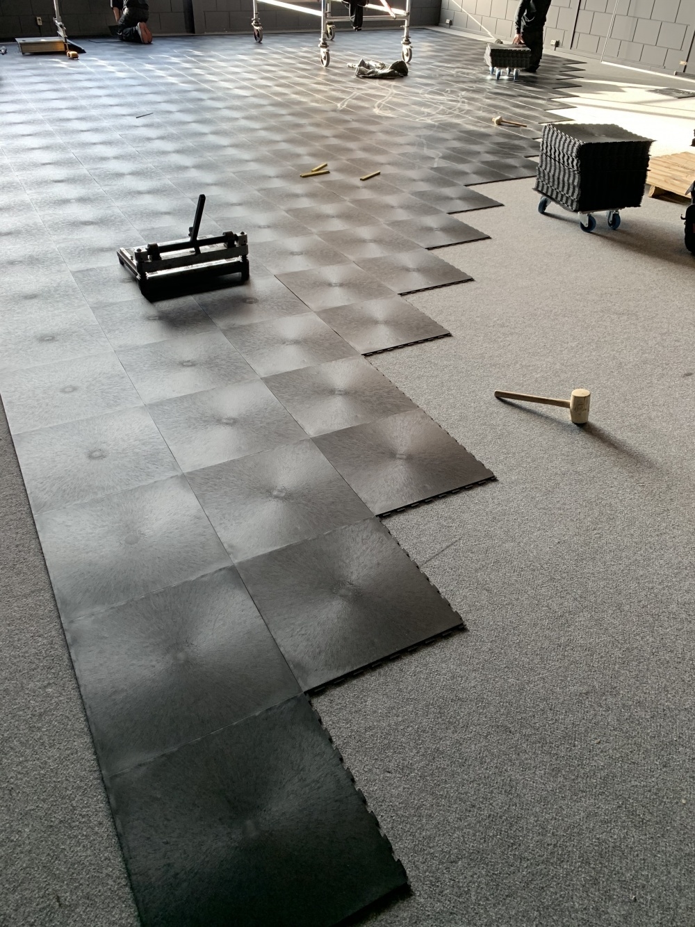 PVC kliktegel vloer