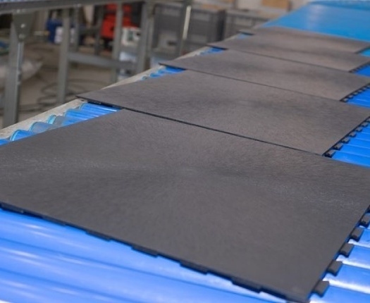 PVC Kliktegels berging vloer