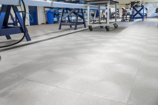 PVC Magazijnvloer Tegel Antraciet