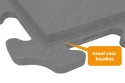 PVC Kliktegel Waterdicht ECO Antraciet