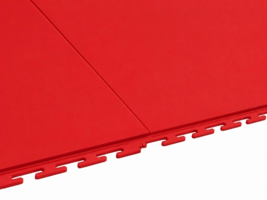 pvc kliktegel waterdicht Rood