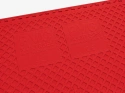 pvc kliktegel waterdicht Rood