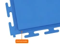 PVC Kliktegel Waterdicht blauw