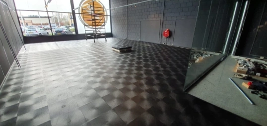 pvc kliktegel zwart