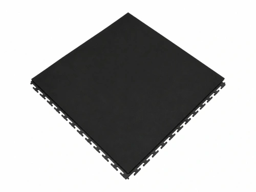 PVC Kliktegel Waterdicht Zwart