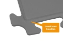 PVC Kliktegel Waterdicht Antraciet