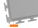 PVC Kliktegel Waterdicht grijs