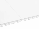 PVC kliktegel waterdicht wit