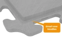 PVC Kliktegel Waterdicht ECO Grijs