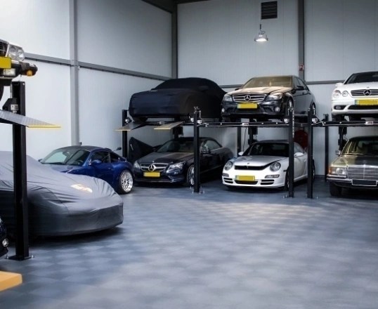 PVC Garage Vloertegel Antraciet
