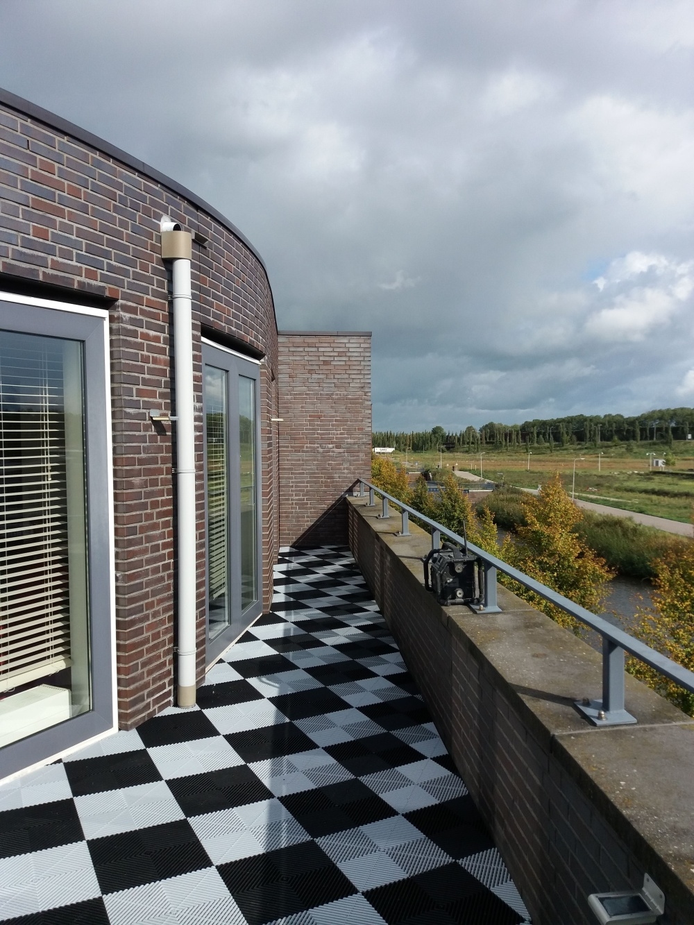 balkontegels met patroon